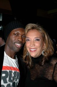 Singer Denise Eisenberg Rich and Jermaine Browne