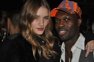 Rosie Huntington-Whiteley and Jermaine Browne.