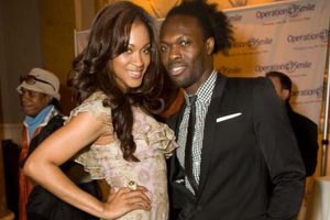 Singer Shontelle and Jermaine Browne.